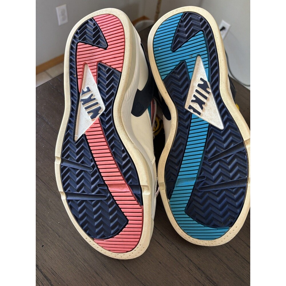 Nike Air Flight Huarache 'Nike Gear Coral Laser Blue' Fd0183-102 Us Men Size 9.5 View 6
